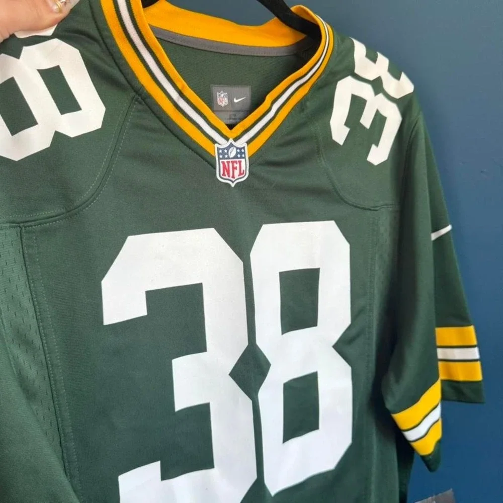 Nike Green Bay Packers Jersey Men's Size Small #38‎ Williams NWT Football NFL